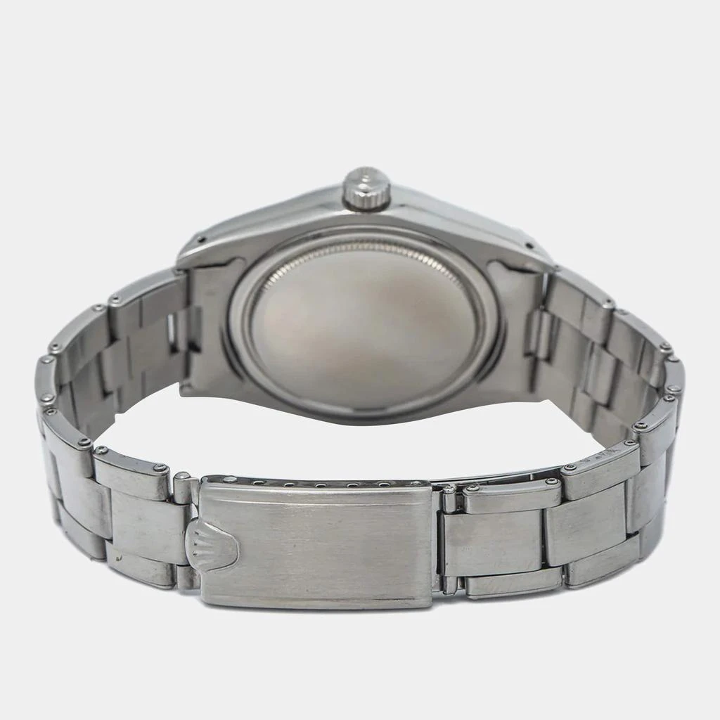 商品[二手商品] Rolex|Rolex Cream Stainless Steel Oysterdate Precision 6694 Men's Wristwatch 34mm,价格¥28338,第5张图片详�细描述