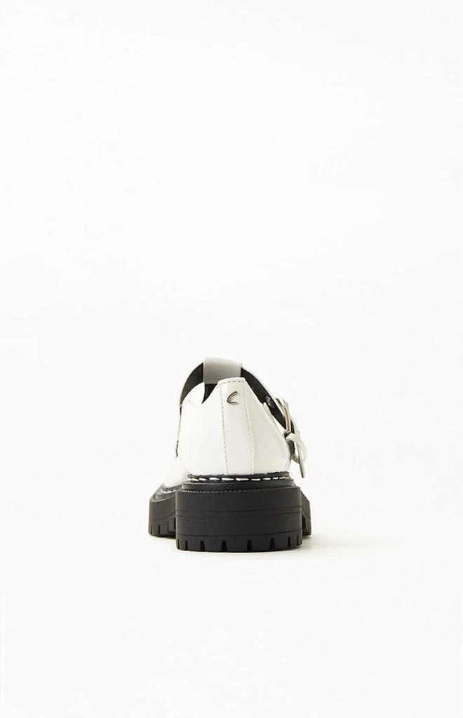 商品Sam Edelman|Women's White Emelia Platform Loafers,价格¥298,第3张图片详细描述