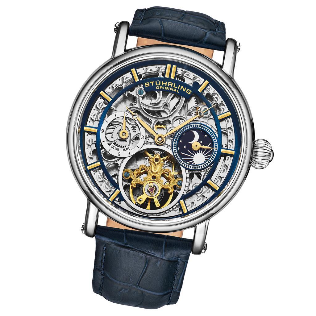 商品Stuhrling Original|4000 Automatic 43mm Skeleton,价格¥2140,第7张图片详细描述