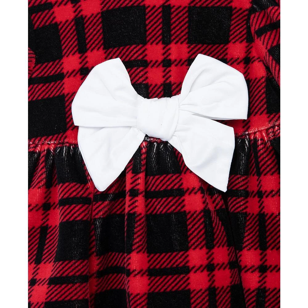 商品Little Me|Baby Girls Plaid Dress and Leggings Set,价格¥198,第4张图片详细描述