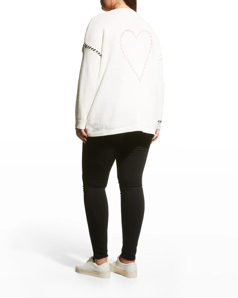 商品Lisa Todd|Plus Size Love Stitched Heart Sweater,价格¥739,第1张图片