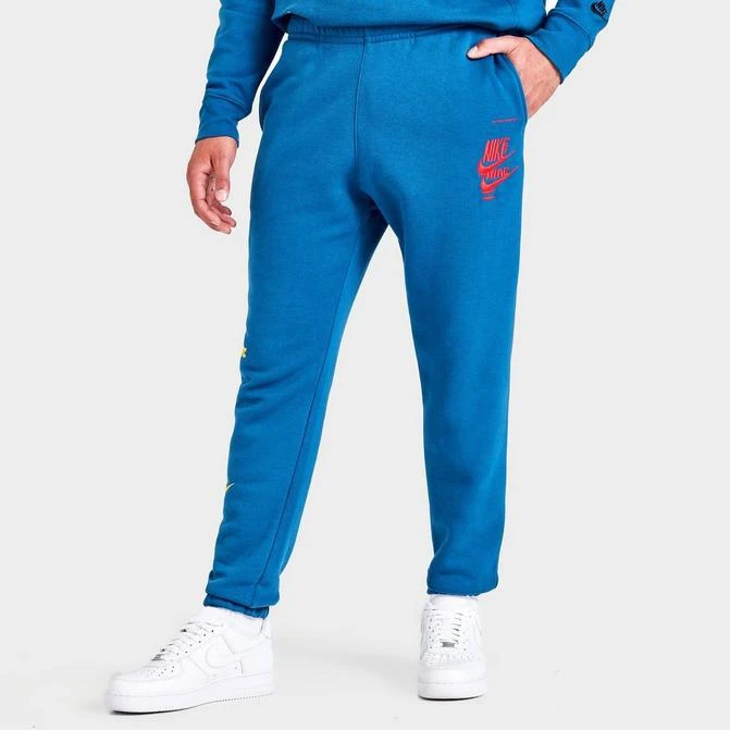 商品NIKE|Men's Nike Sportswear Sport Essentials+ Glitch Club Fleece Sweatpants,价格¥337,第1张图片