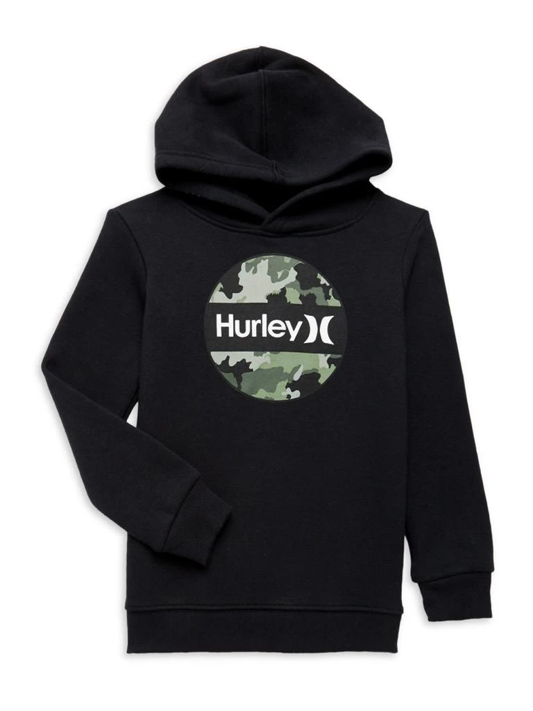 商品Hurley|Little Boy's 2-Piece Logo Hoodie & Joggers Set,价格¥121,第4张图片详细描述