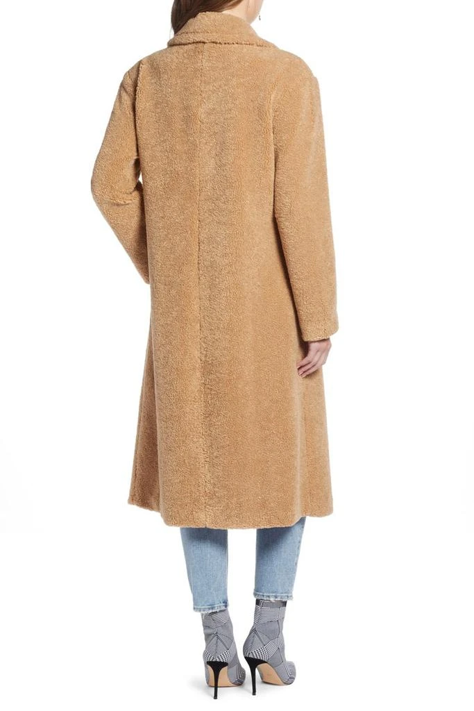 商品Something Navy|Teddy Faux Fur Coat (Nordstrom Exclusive),价格¥491,第2张图片详细描述