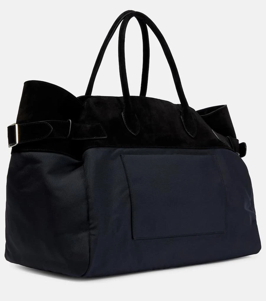 商品The Row|Suede-trimmed tote,价格¥34318,第4张图片详细描述