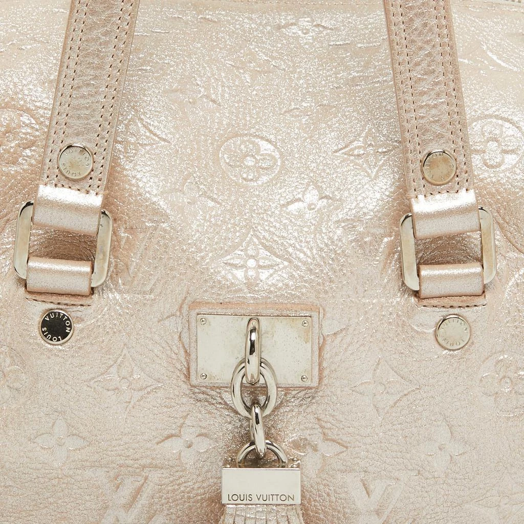 商品[二手商品] Louis Vuitton|Louis Vuitton Peach Monogram Shimmer Leather Limited Edition Comete Bag,价格¥3072,第5张图片详细描述