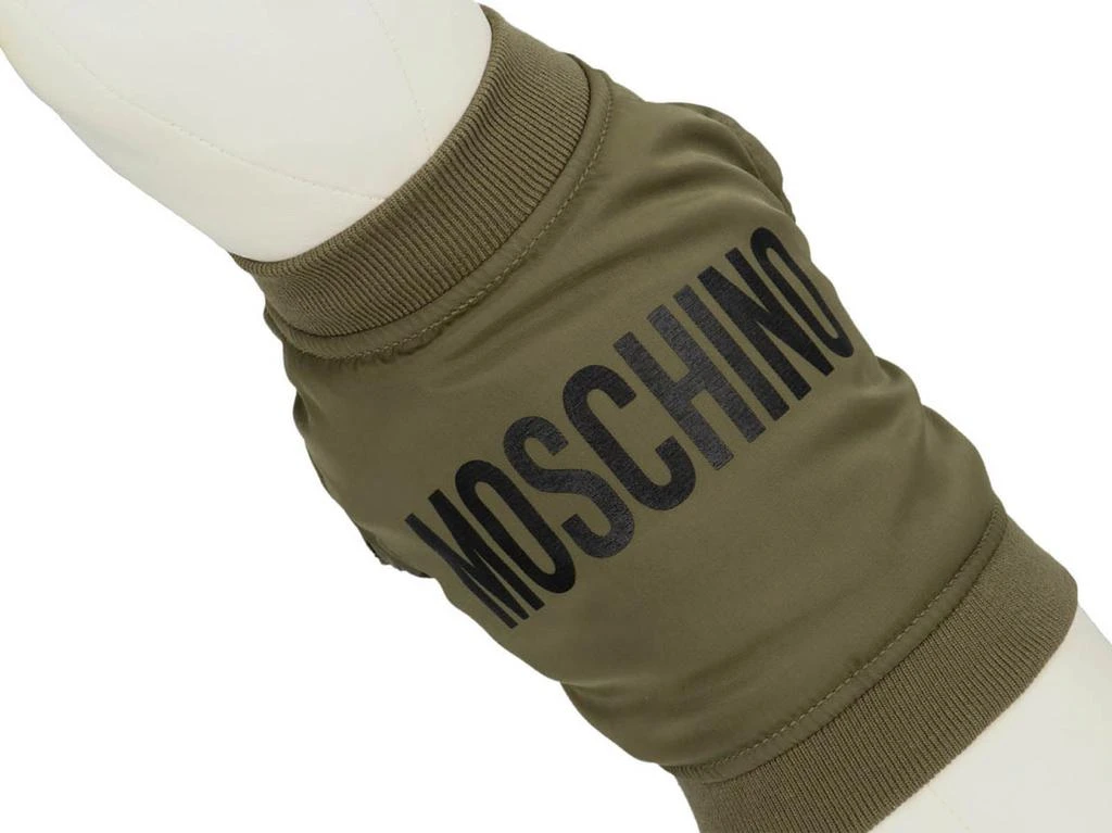 商品Moschino|Moschino Pets Capsule Bomber Jacket Pets Accesories Green,价格¥750,第4张图片详细描述