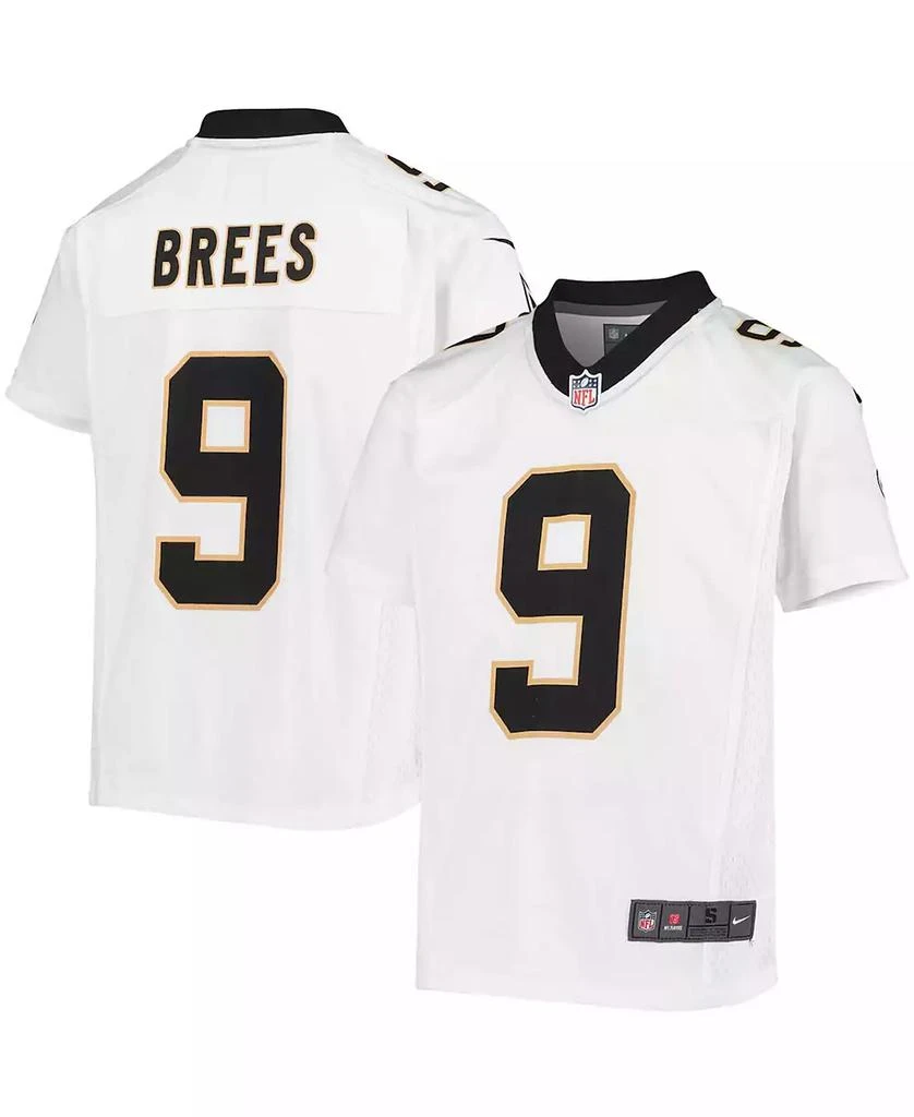 商品NIKE|Big Boys and Girls Drew Brees New Orleans Saints Game Jersey,价格¥473,第4张图片详细描述