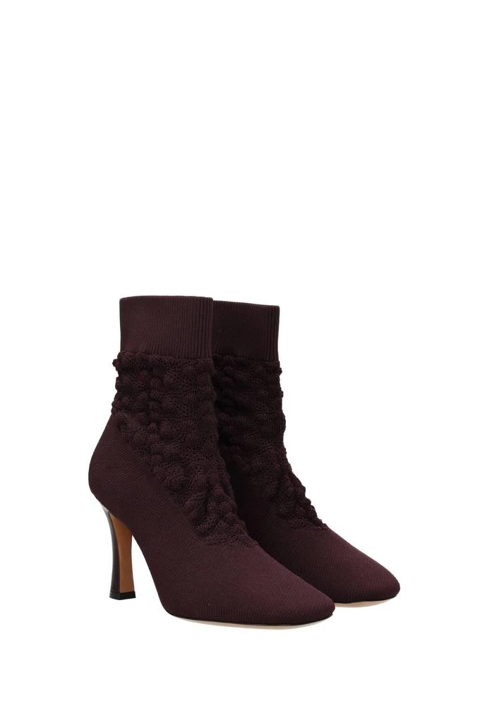 商品Celine|Ankle boots glove Fabric Violet,价格¥2392,第2张图片详细描述