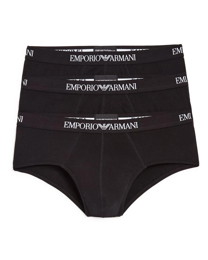 商品Emporio Armani|纯棉三角内裤 - 三件装,价格¥368,第1张图片详细描述