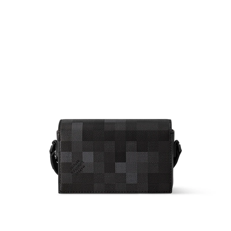 商品Louis Vuitton|LV/路易威登 男士黑色帆布单肩包,价格¥15615,第6张图片详细描述