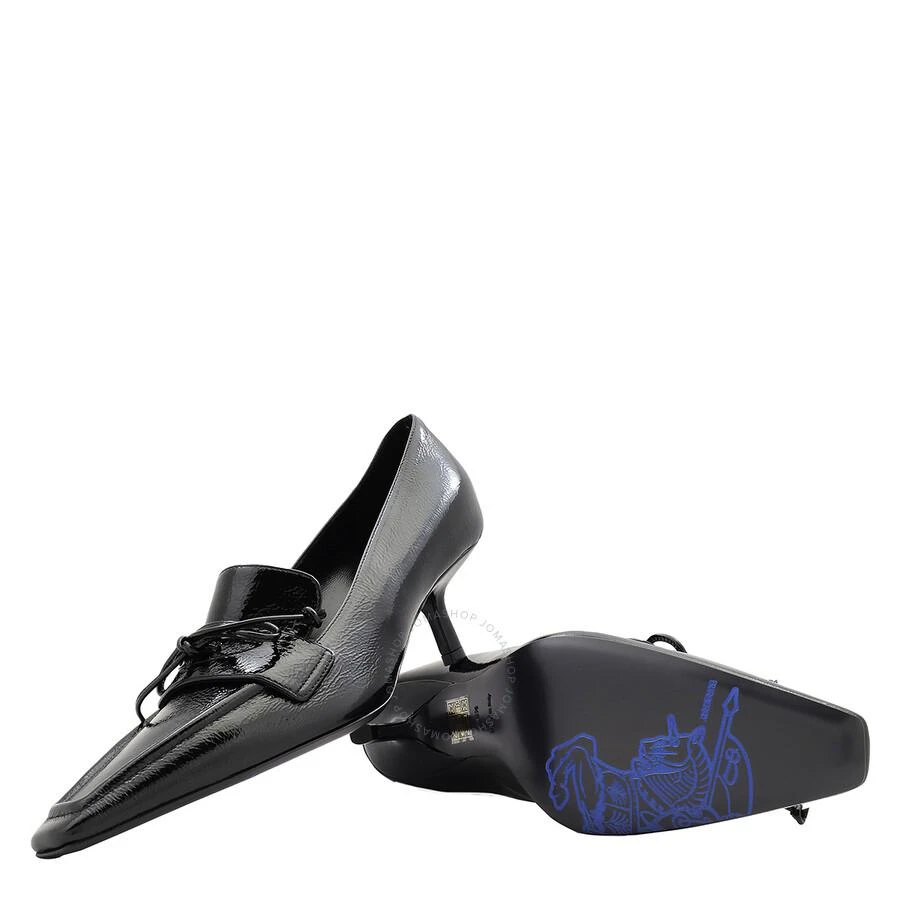 商品Burberry|Black Leather Storm Court Pumps,价格¥2580,第2张图片详细描述