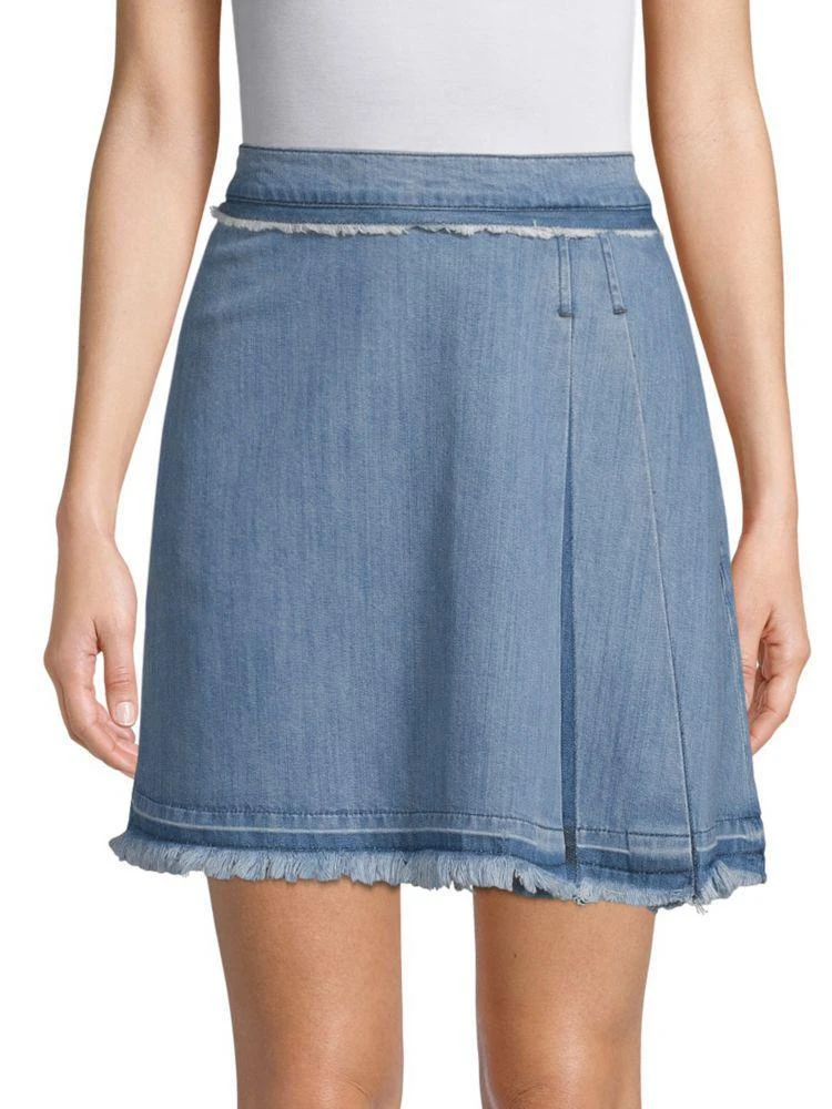 商品ei8ht dreams|Pleated Denim Mini Skirt,价格¥238,第1张图片
