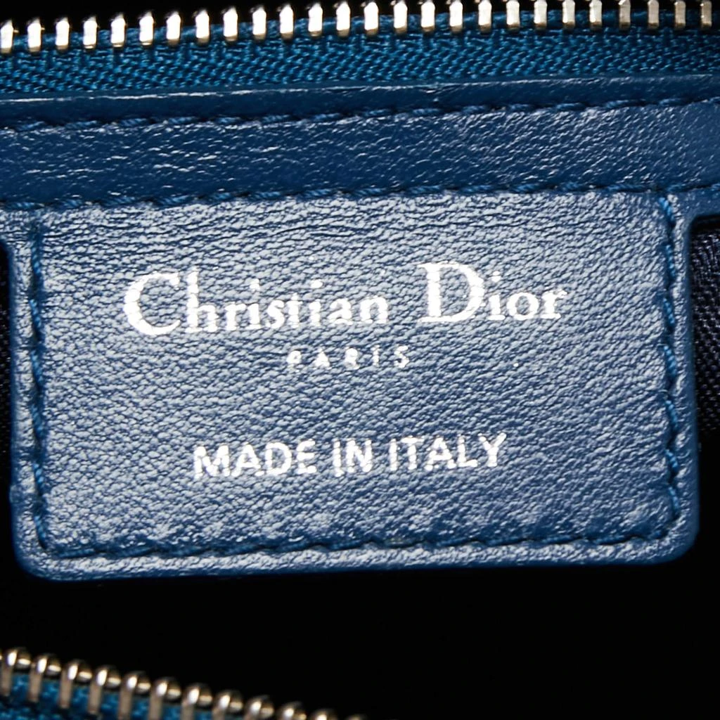 Dior Blue Leather Large Lady Dior Tote 商品