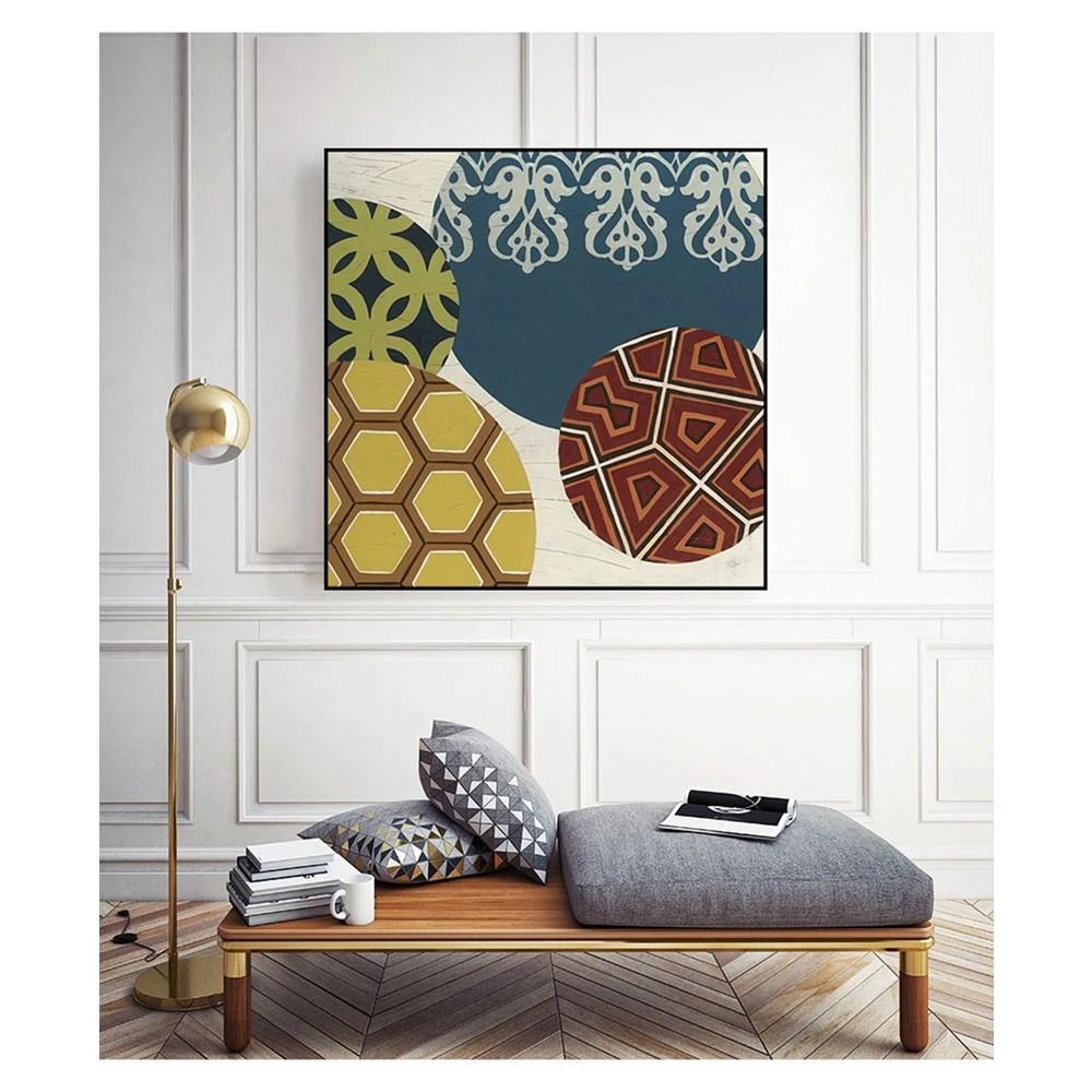 商品Giant Art|30" x 30" Paper Lanterns III Art Block Framed Canvas,价格¥2002,第5张图片详细描述