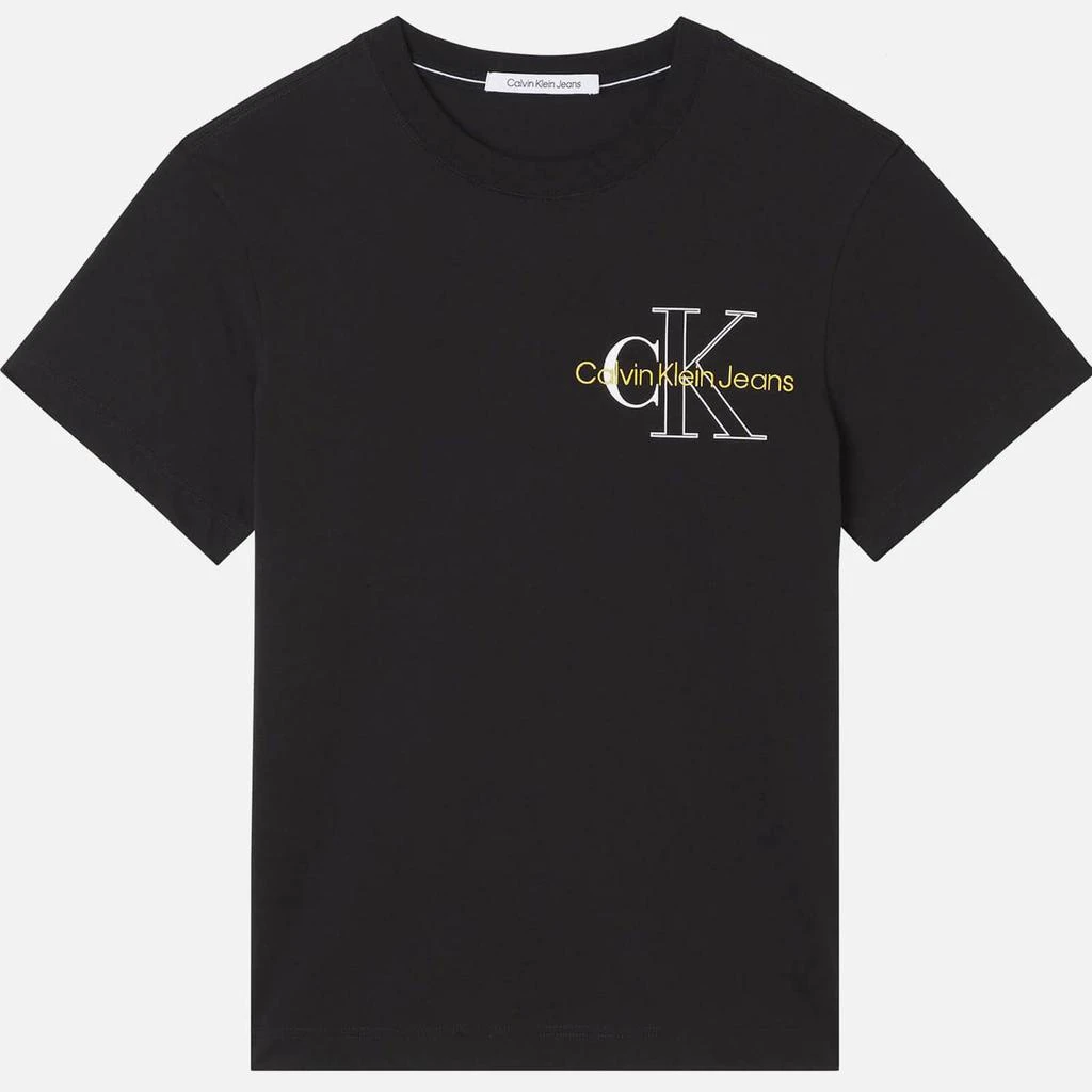 商品Calvin Klein|Calvin Klein Jeans Plus Cotton Two Tone Monogram T-Shirt,价格¥264,第1张图片