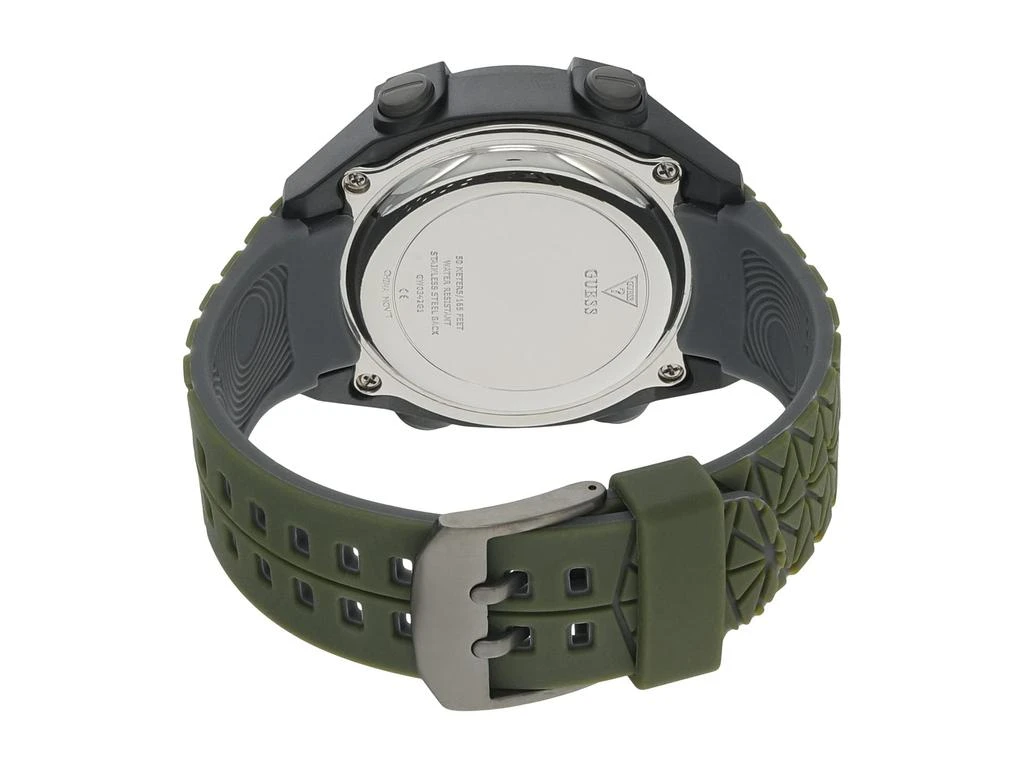 商品GUESS|47 mm Rex Textured Silicone Strap GW0342G1,价格¥357,第3张图片详细描述