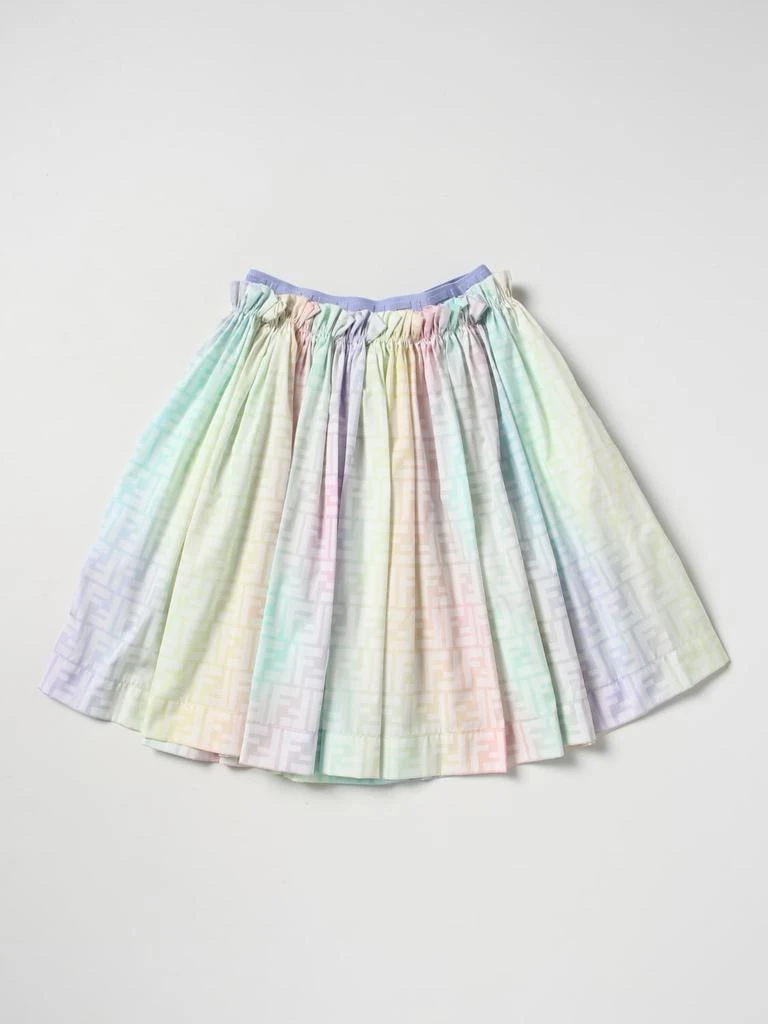 商品Fendi|Fendi Kids skirt with mélange pattern,价格¥4733,第1张图片