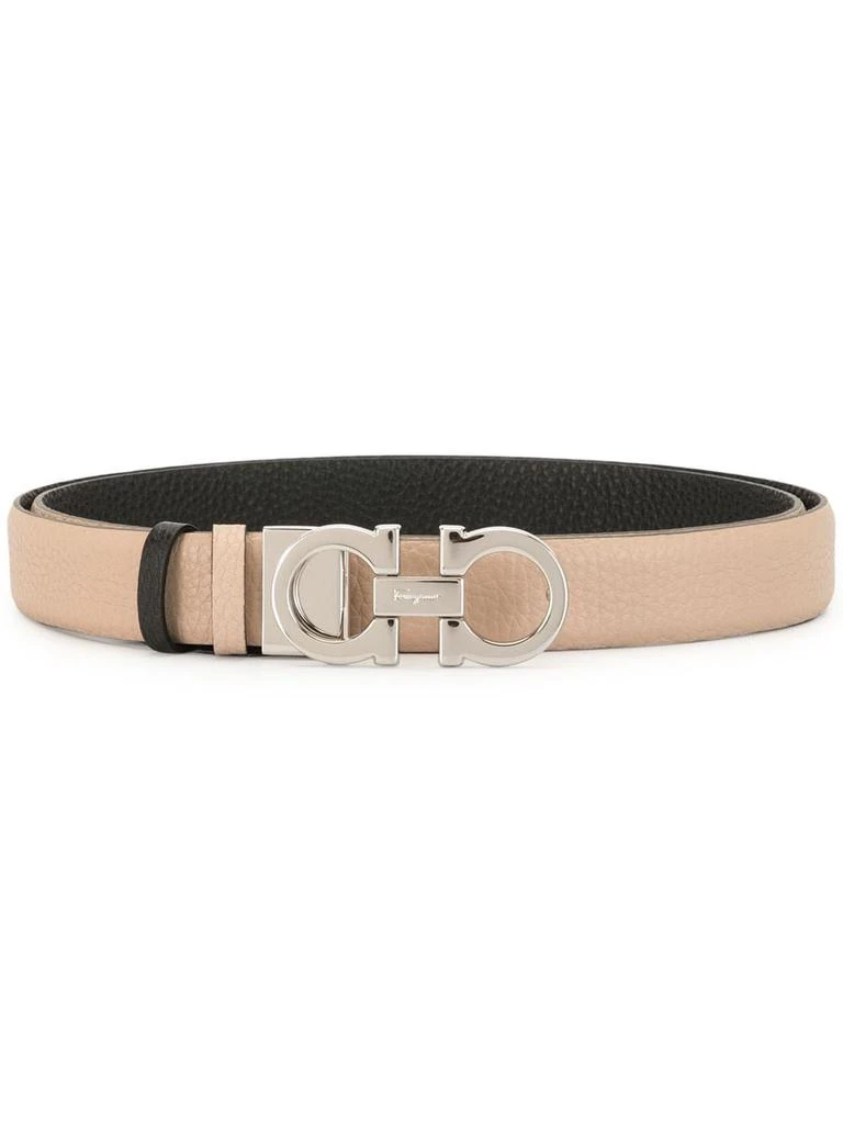 商品Salvatore Ferragamo|Salvatore Ferragamo Gancini Reversible Belt,价格¥2832,第1张图片