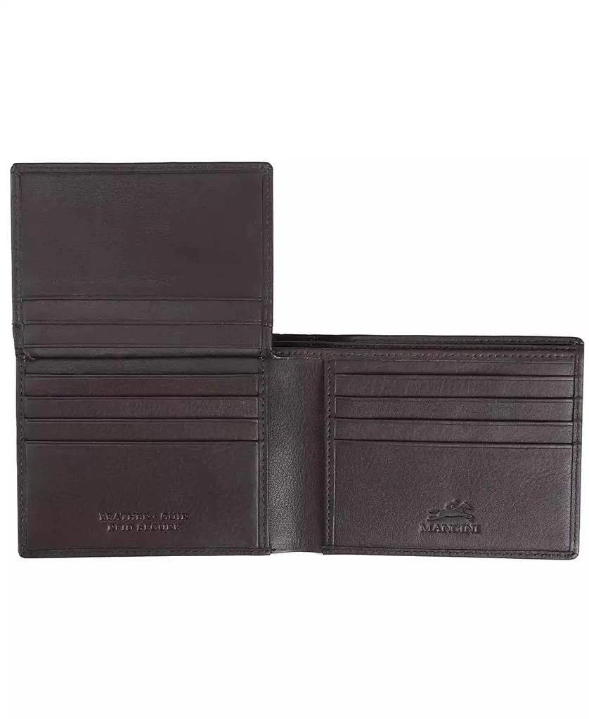 商品Mancini Leather Goods|Men's Monterrey Collection Left Wing Wallet,价格¥163,第4张图片详细描述