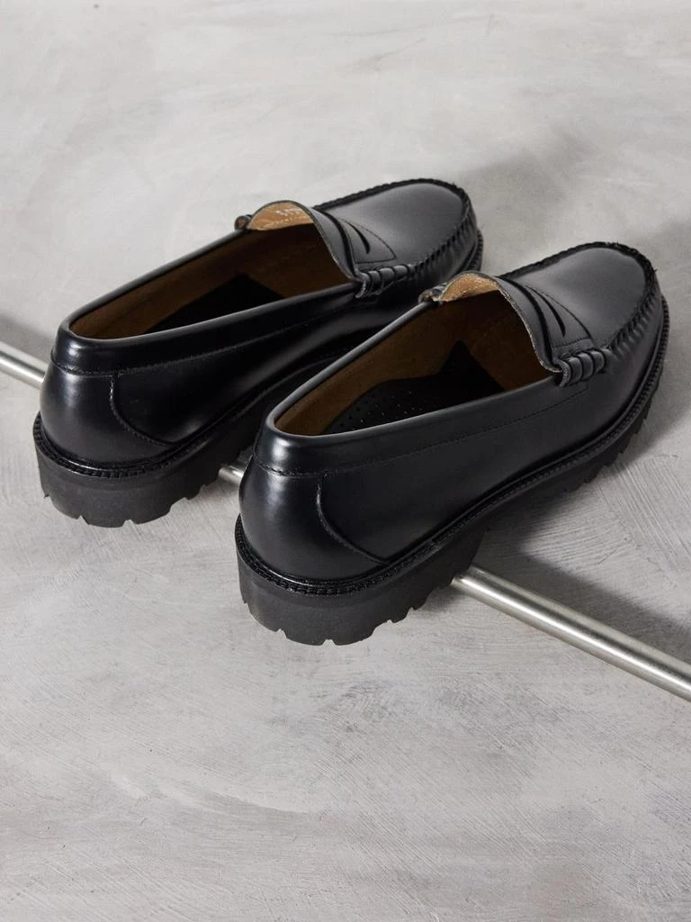 商品G.H. Bass|Weejuns 90s Larson leather penny loafers,价格¥1014,第3张图片详细描述