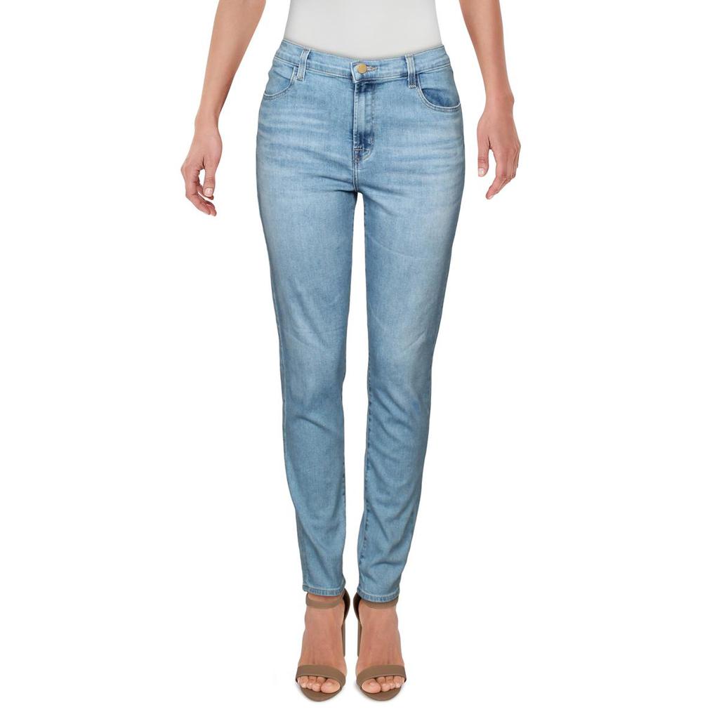 J Brand Womens Maria Denim High Rise Skinny Jeans商品第1张图片规格展示