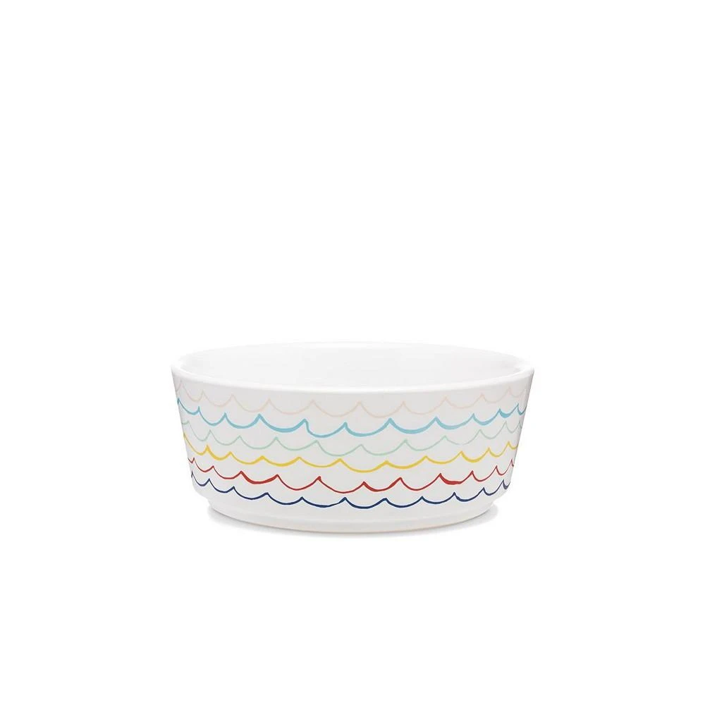 商品Waggo|Dog Sketched Wave Bowl Multi -,价格¥105,第1张图片
