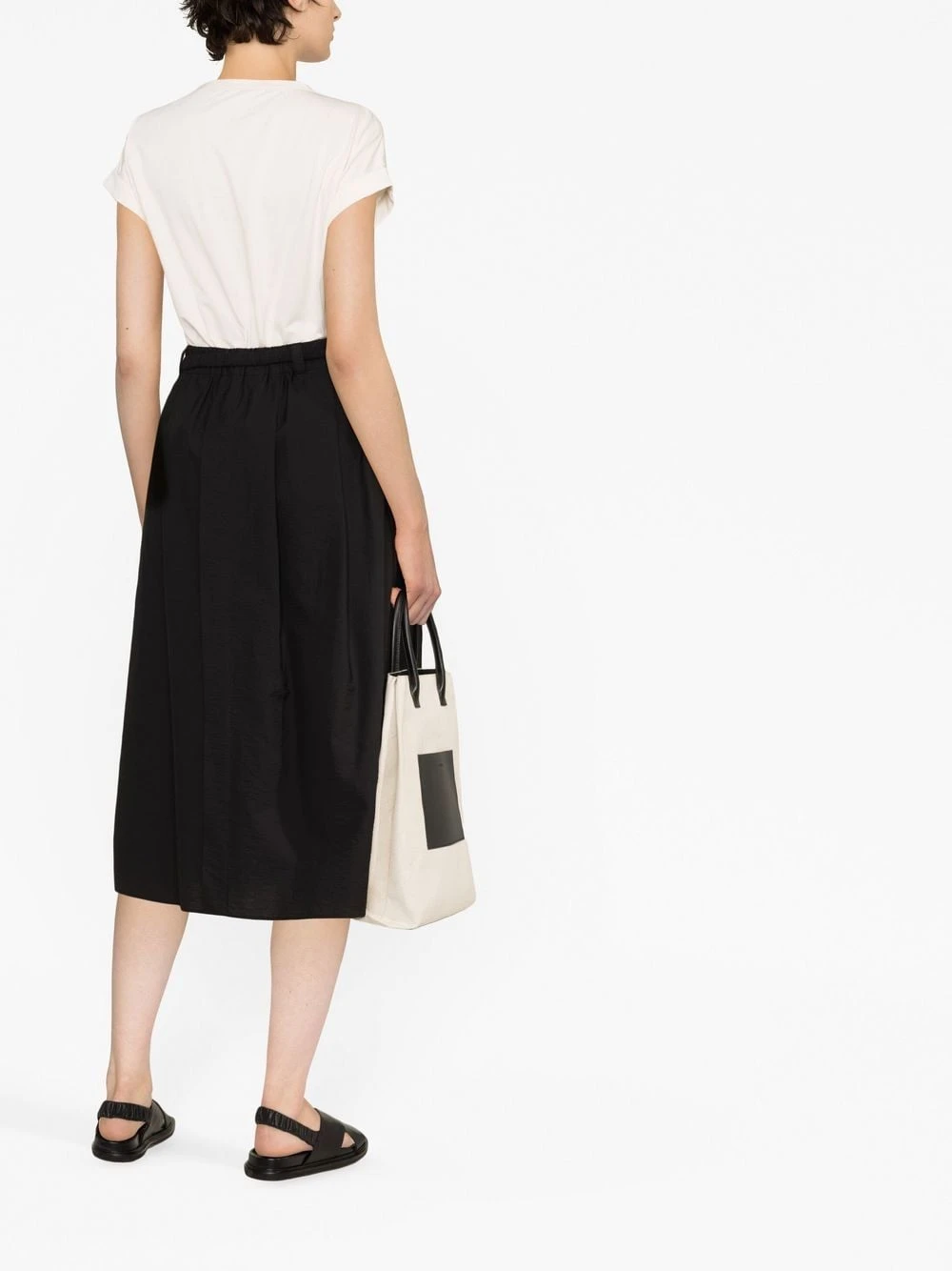 商品【商品预售7天】 Brunello Cucinelli|Brunello Cucinelli 女士T恤 M0A45EE520C579 白色,价格¥2462,第5张图片详细描述