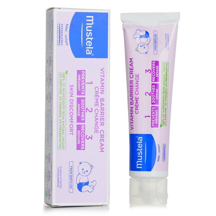 商品Mustela|Mustela 贝贝护臀隔离霜 100ml/3.88oz,价格¥91,第2张图片详细描述