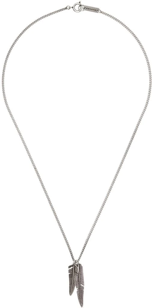 商品Isabel Marant|Silver Engraved Necklace,价格¥396,第1张图片