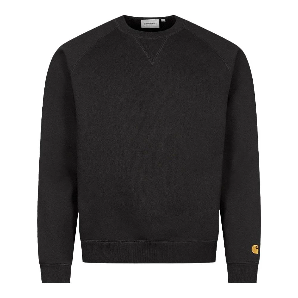 商品Carhartt|Carhartt WIP Chase Sweatshirt - Black / Gold,价格¥608,第1张图片