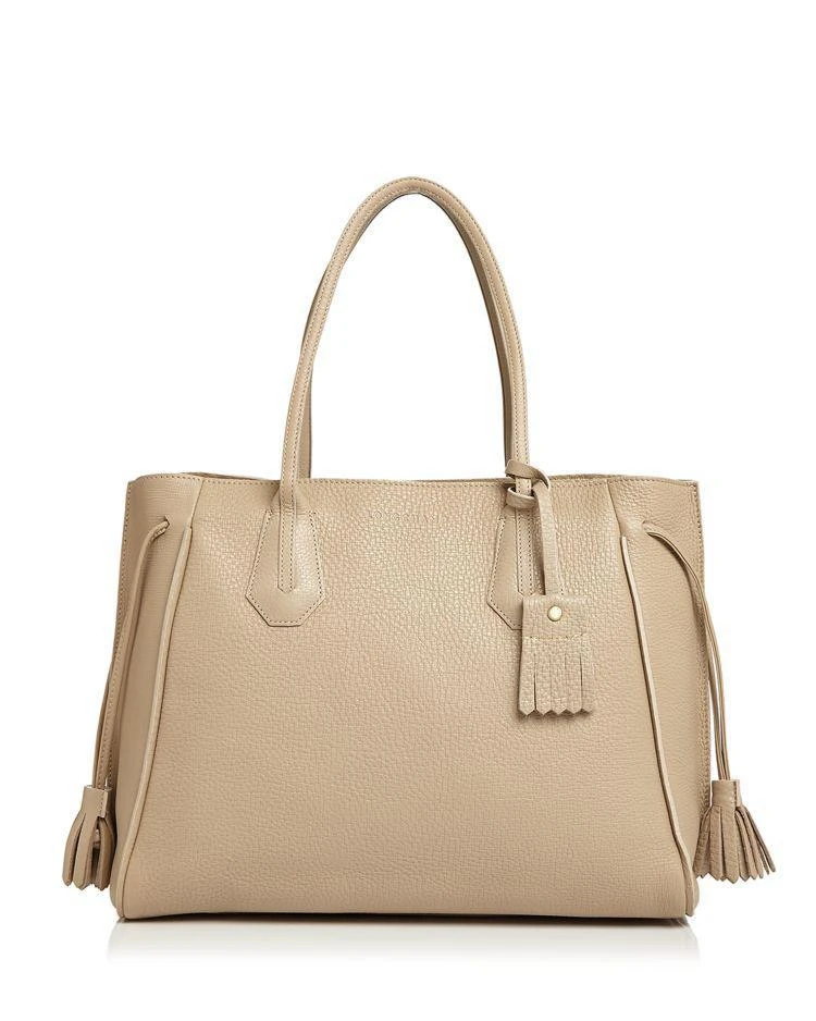 商品Longchamp|Penelope Leather Shoulder Tote,价格¥4219,第1张图片
