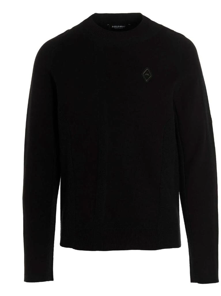 商品A-COLD-WALL*|A-Cold-Wall* Logo Plaque Mockneck Sweater,价格¥2638,第1张图片