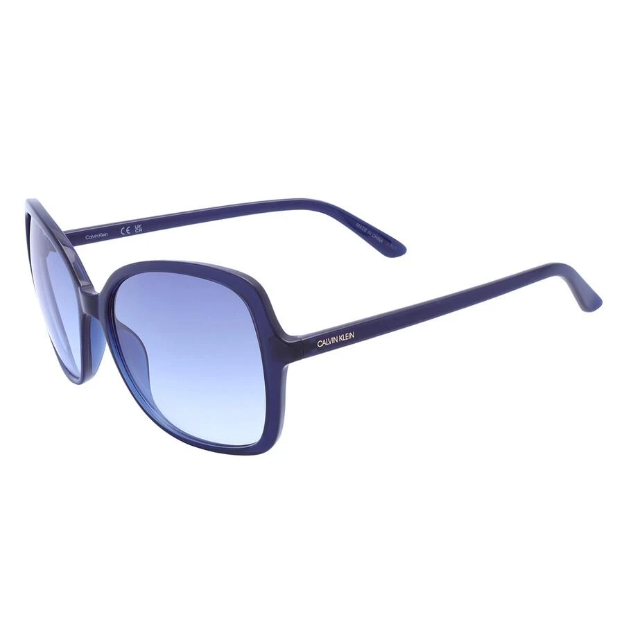 商品Calvin Klein|Blue Gradient Butterfly Ladies Sunglasses CK19561S 410 57,价格¥147,第3张图片详细描述