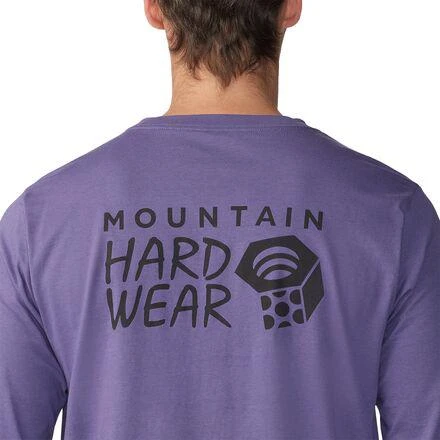 商品Mountain Hardwear|MHW Back Logo Long-Sleeve T-Shirt - Men's,价格¥298,第3张图片详细描述