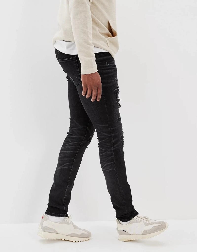 商品AE|AE AirFlex+ Patched Skinny Jean,价格¥153,第5张图片详细描述