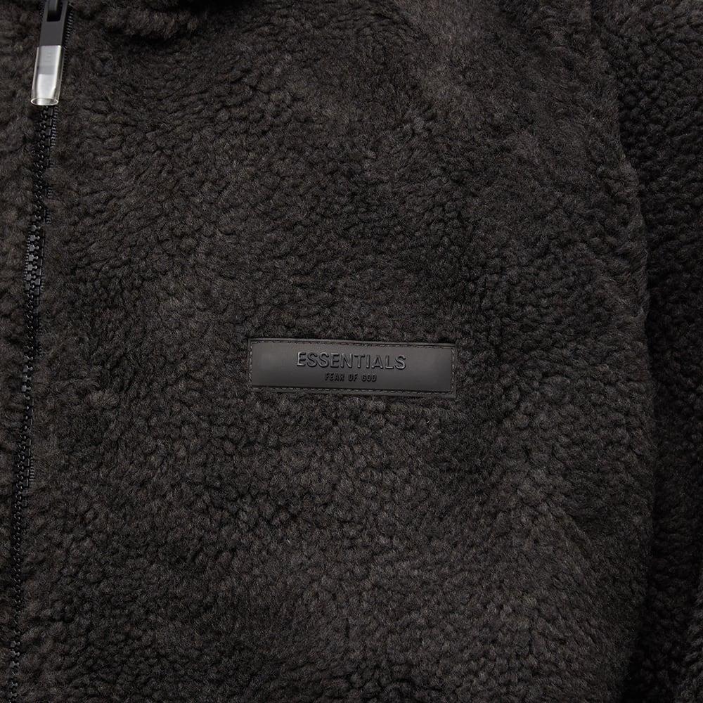 商品Essentials|Fear of God ESSENTIALS Polar Fleece Hoody - Iron,价格¥1118,第7张图片详细描述