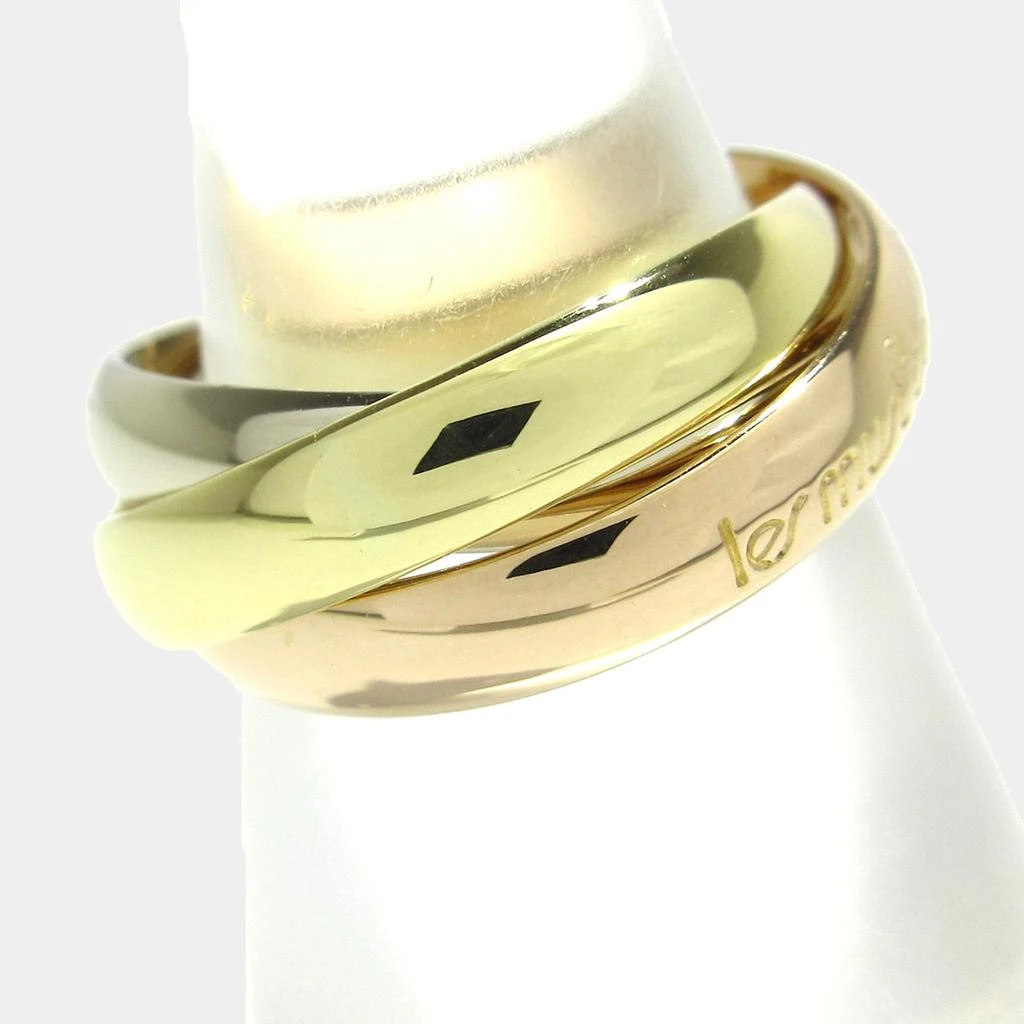 商品[二手商品] Cartier|Cartier Les Must de Cartier 18K Yellow Rose and White Gold Ring EU 50,价格¥8462,第2张图片详细描述