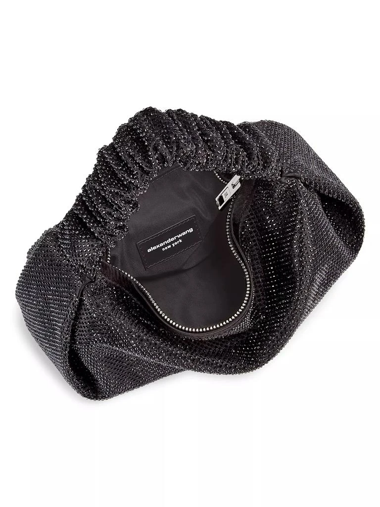 商品Alexander Wang|Mini Scrunchie Embellished Shoulder Bag,价格¥2604,第3张图片详细描述