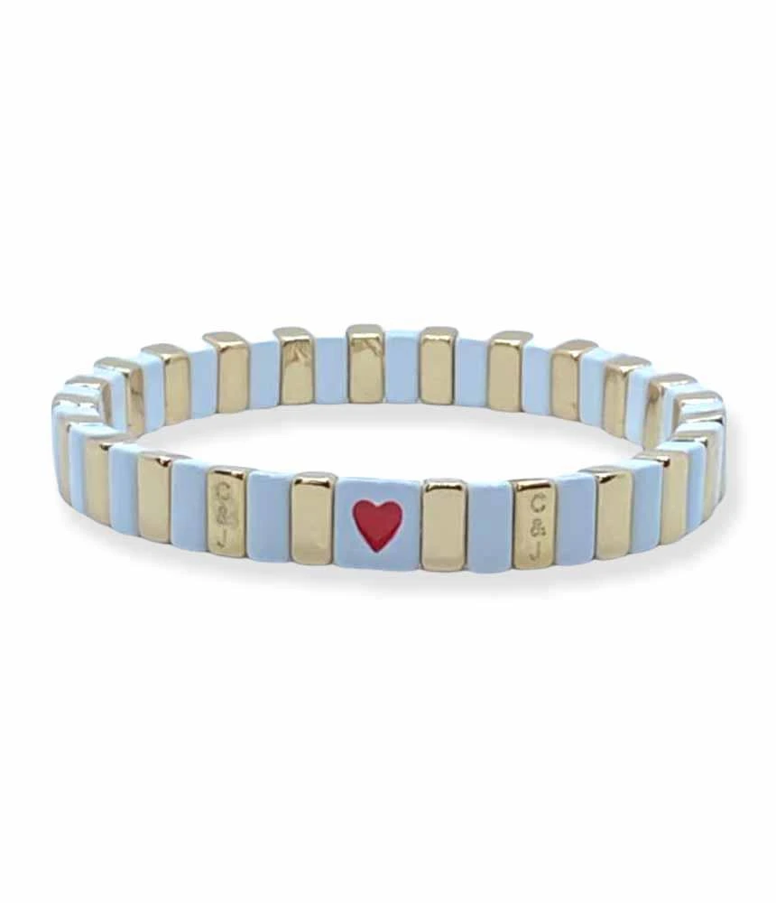 商品Coco & Jane Loves|Coco & Jane Loves Heart of Goals No 3 Gold bracelet,价格¥331,第1张图片