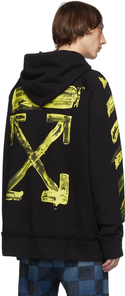 商品Off-White|SSENSE Exclusive Black Arrows Incomplete Hoodie 连帽外套,价格¥1812,第3张图片详细描述