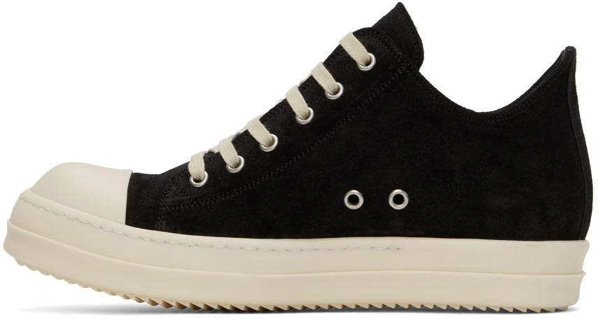 商品Rick Owens|Black Suede Sneakers,价格¥4800,第3张图片详细描述