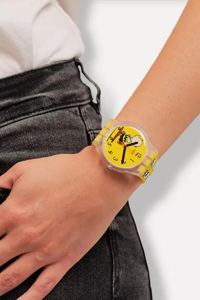 商品Swatch|Swatch X Peanuts Pow Wow Watch,价格¥788,第5张图片详细描述