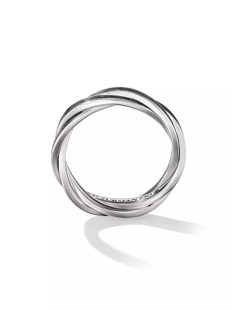 商品David Yurman|DY Helios™ Band Ring in 18K White Gold,价格¥20229,第2张图片详细描述