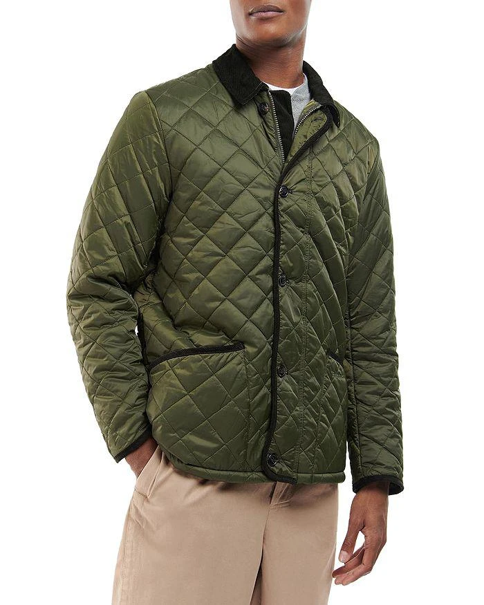 商品Barbour|Winter Liddesdale Box Quilted Full Zip Jacket,价格¥629,第1张图片