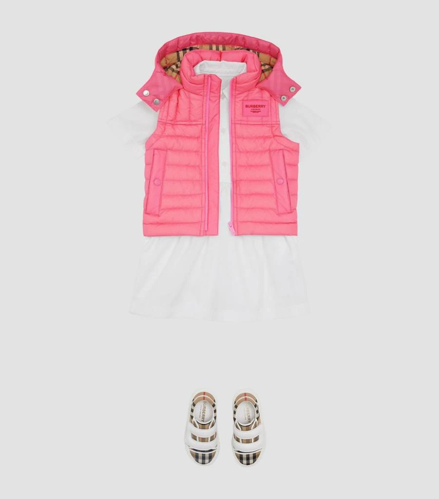 商品Burberry|Horseferry Appliqué Padded Gilet (6-24 Months),价格¥2919,第4张图片详细描述