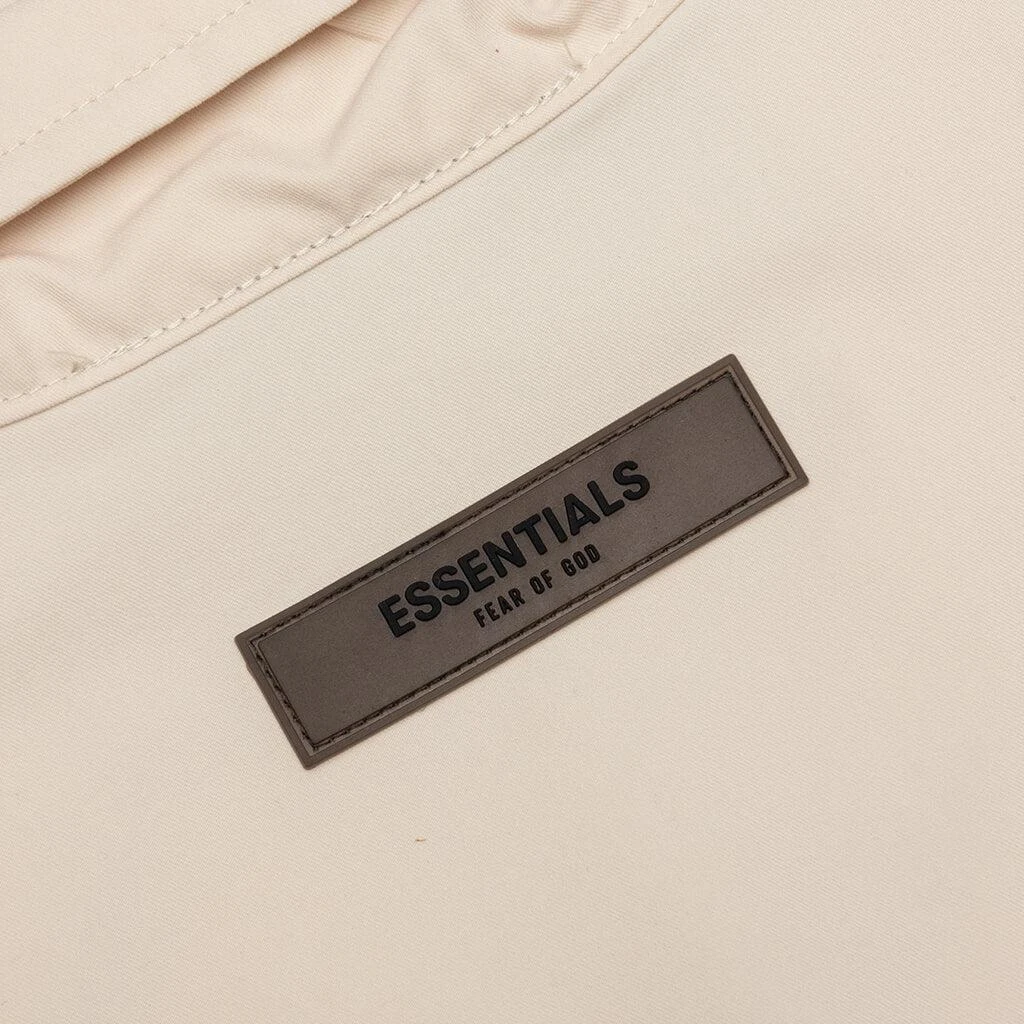 商品Essentials|Essentials Lined Coaches Jacket - Egg Shell,价格¥1292,第4张图片详细描述