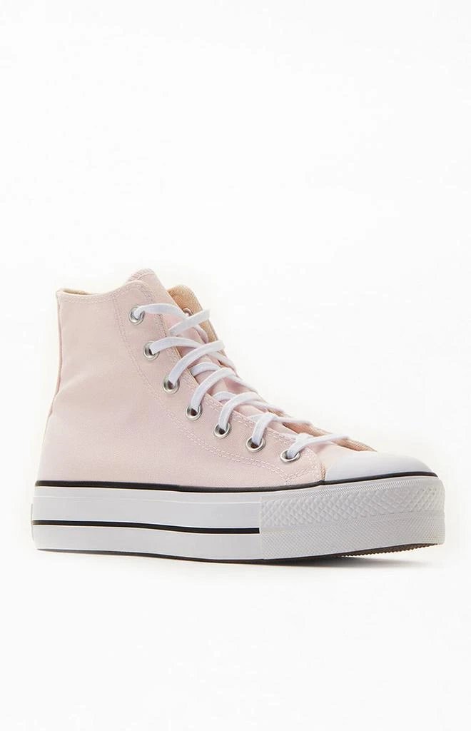 商品Converse|Pink Chuck Taylor All Star Lift High Top Sneakers,价格¥618,第1张图片