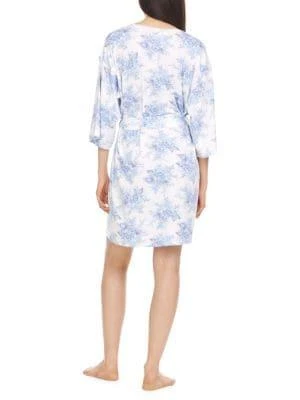 商品Flora Nikrooz|Maple 3-Piece Floral Pajama Short Set,价格¥150,第3张图片详细描述