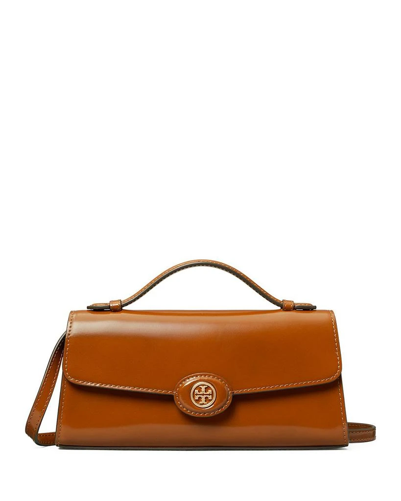 商品Tory Burch|Robinson Spazzolato Top Handle Chain Wallet,价格¥2490,第1张图片